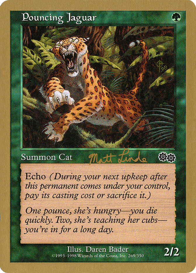 Pouncing Jaguar — World Championship Decks 1999 ml269/111