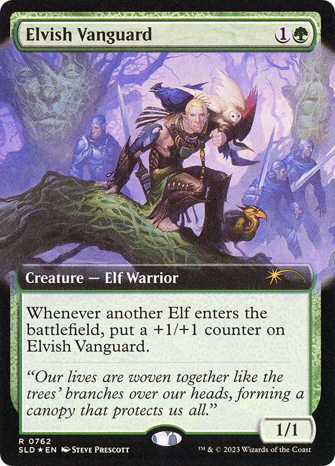 Elvish Vanguard — Secret Lair Drop 762/2754