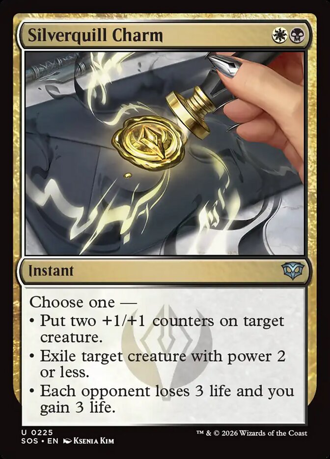 Silverquill Charm — Secrets of Strixhaven 225/368