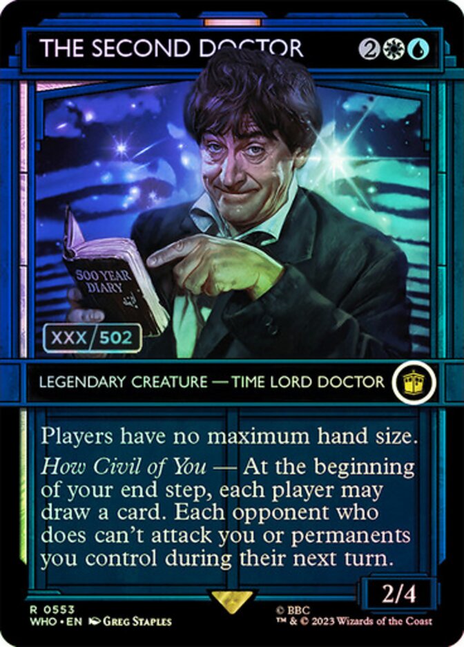 The Second Doctor — Doctor Who 553z/1178