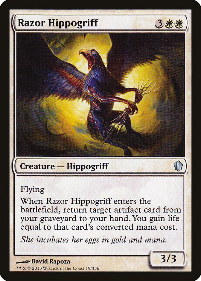 Razor Hippogriff — Commander 2013 19/356