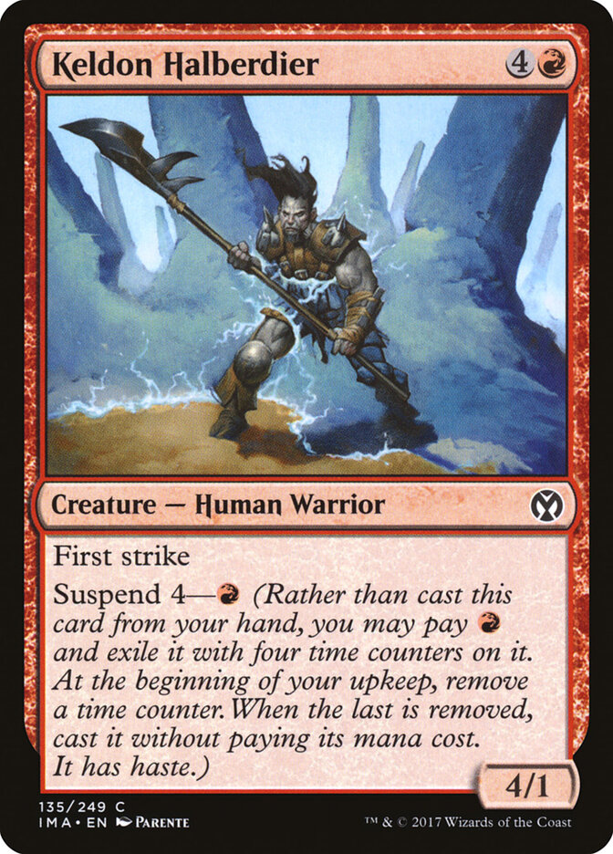 Keldon Halberdier — Iconic Masters 135/249
