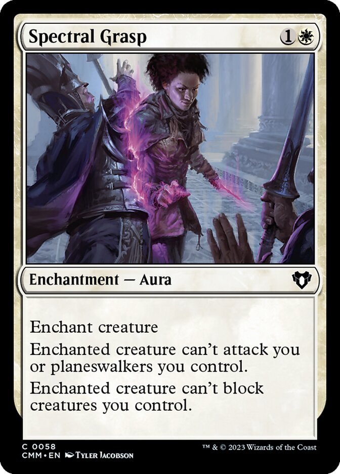 Spectral Grasp — Commander Masters 58/1067