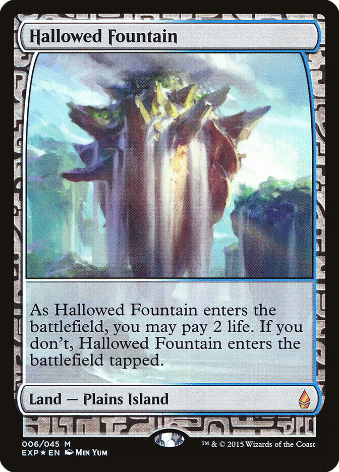 Hallowed Fountain — Zendikar Expeditions 6/45