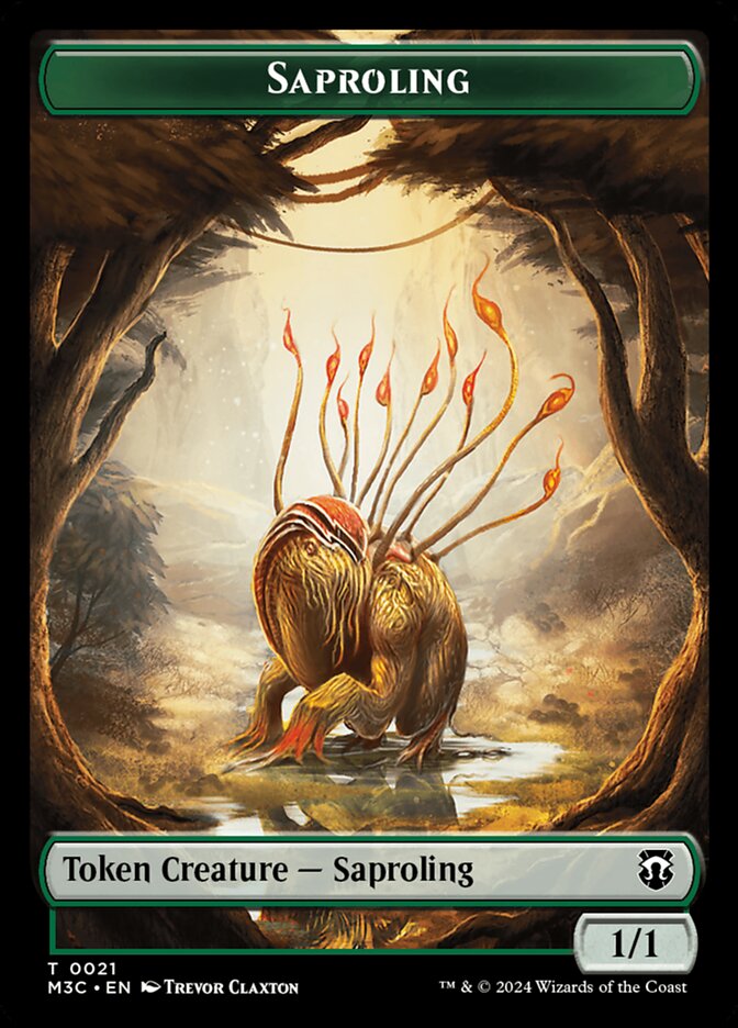 Saproling — Modern Horizons 3 Commander Tokens 21/28