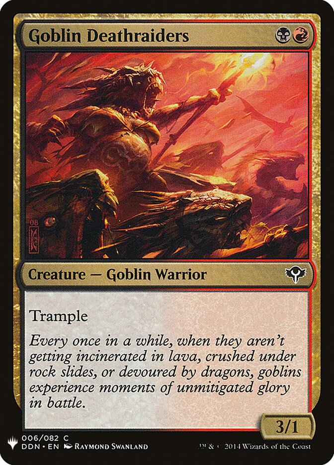 Goblin Deathraiders — The List DDN-6/5581