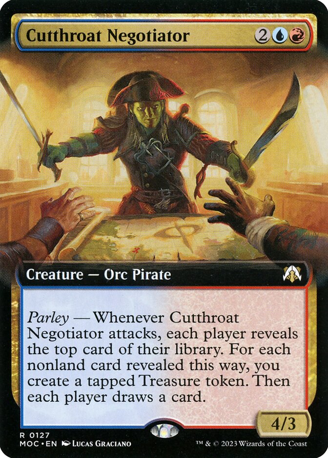 Cutthroat Negotiator — March of the Machine Commander 127/450