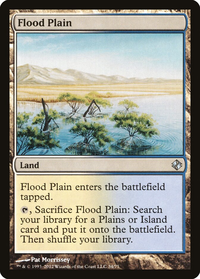 Flood Plain — Duel Decks: Venser vs. Koth 34/77