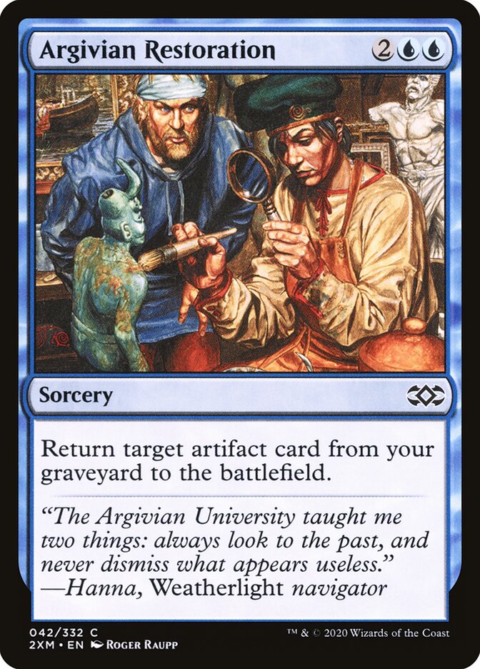 Restauration arvigiane — Double Masters 42/384