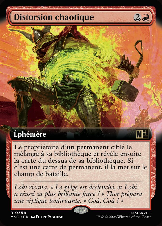 Distorsion chaotique — Marvel Super Heroes Commander 359/866