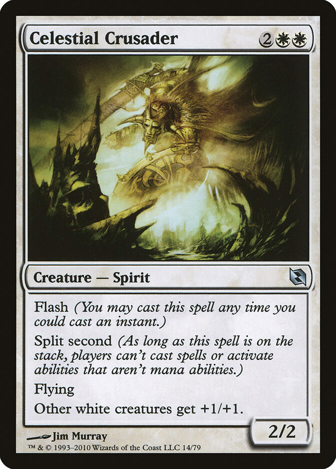 Celestial Crusader — Duel Decks: Elspeth vs. Tezzeret 14/79