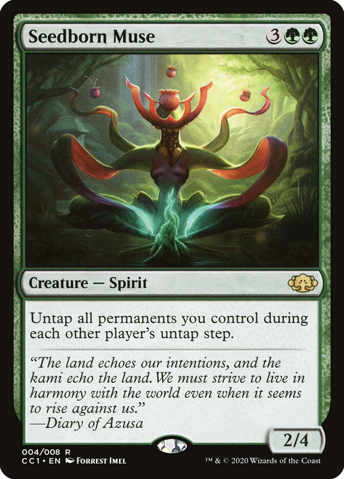 Seedborn Muse — Commander Collection: Green 4/8