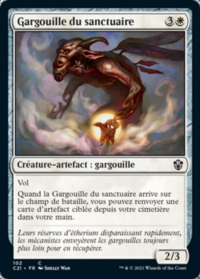 Gargouille du sanctuaire — Commander 2021 102/409