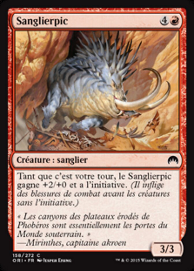 Sanglierpic — Magic Origins 158/288
