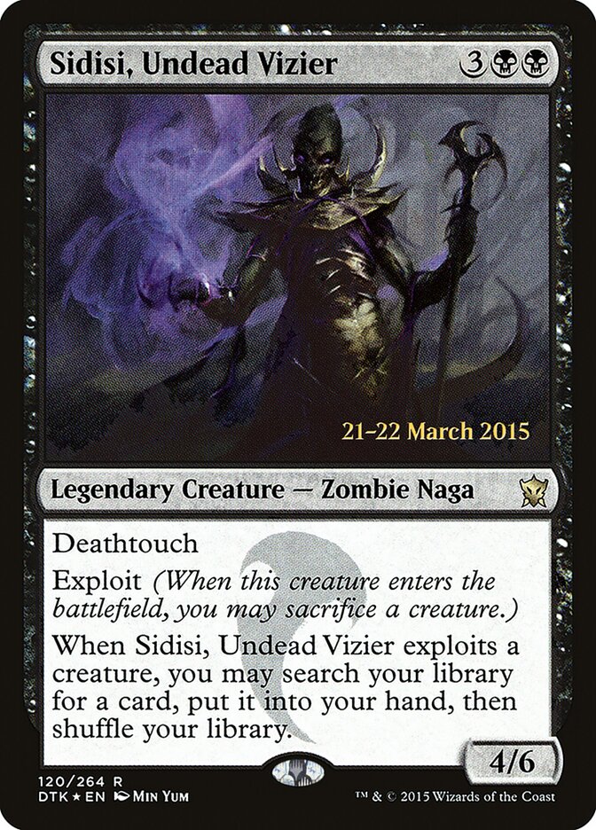 Sidisi, Undead Vizier — Dragons of Tarkir Promos 120s/51
