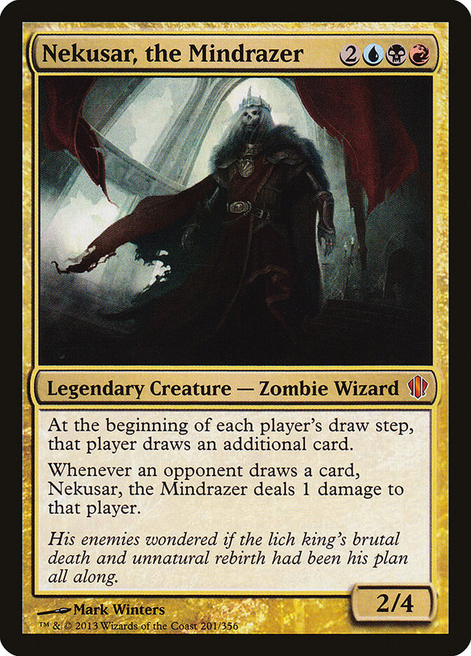 Nekusar, the Mindrazer — Commander 2013 201/356