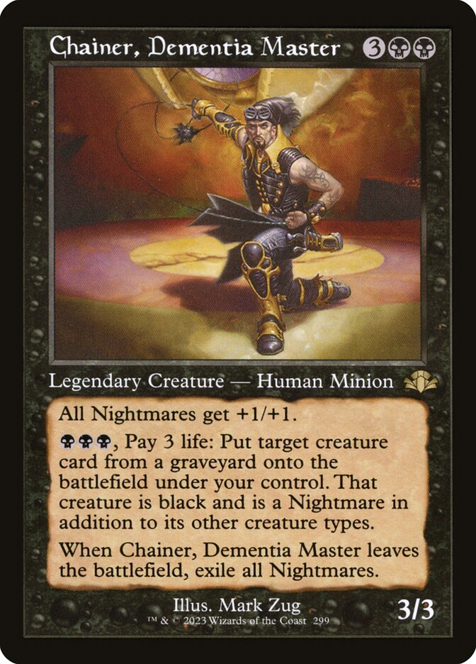 Chainer, Dementia Master — Dominaria Remastered 299/457
