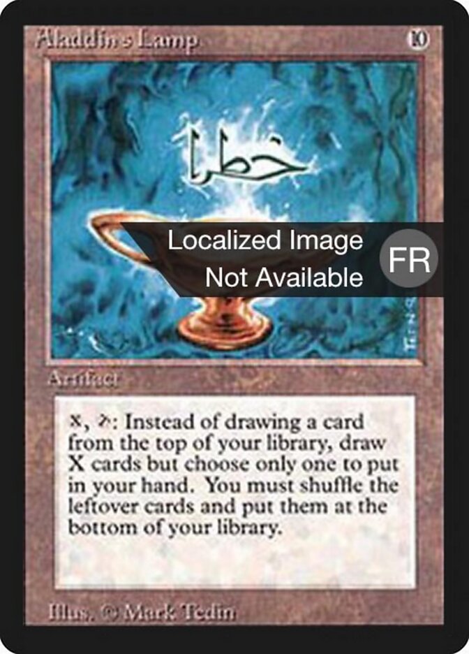 Aladdin's Lamp — Foreign Black Border 231/307