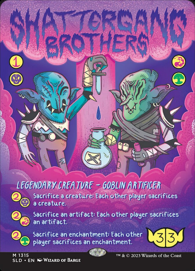 Shattergang Brothers — Secret Lair Drop 1315/2754