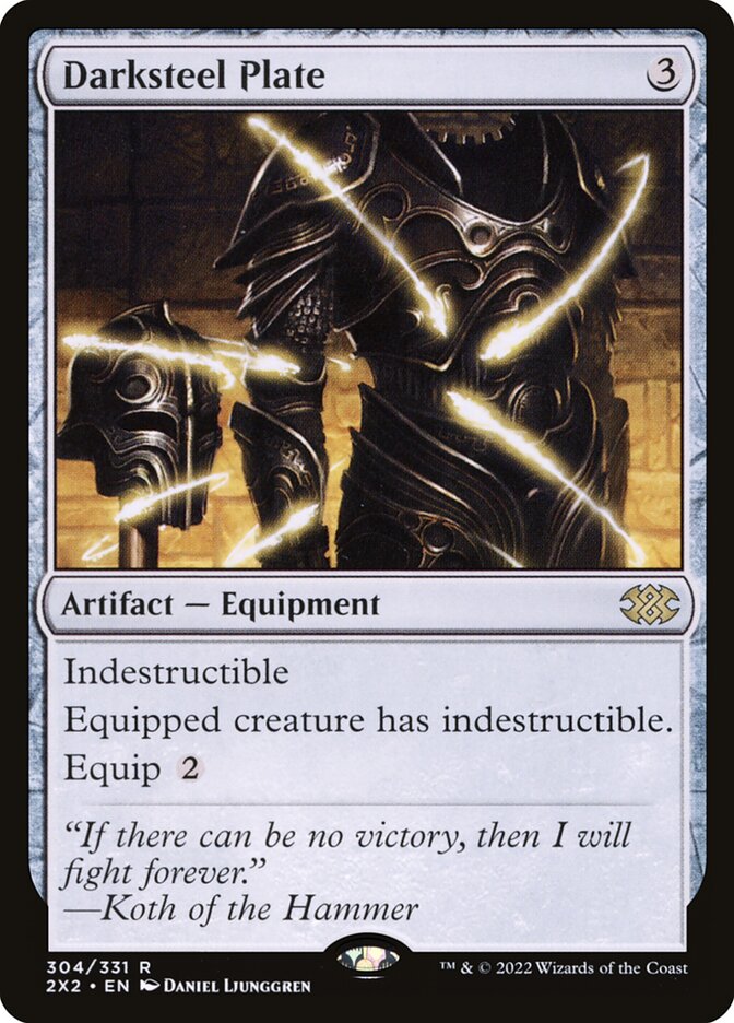 Darksteel Plate — Double Masters 2022 304/579