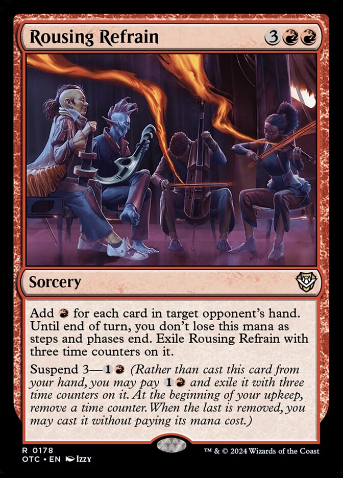 Rousing Refrain — Outlaws of Thunder Junction Commander 178/342