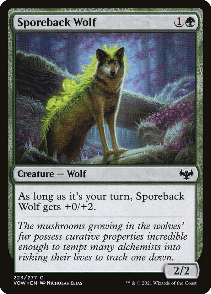 Sporeback Wolf — Innistrad: Crimson Vow 223/423