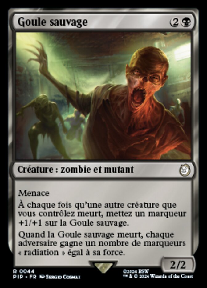 Goule sauvage — Fallout 44/1068