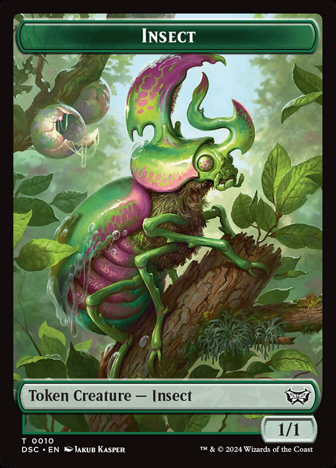 Insect — Duskmourn Commander Tokens 10/23