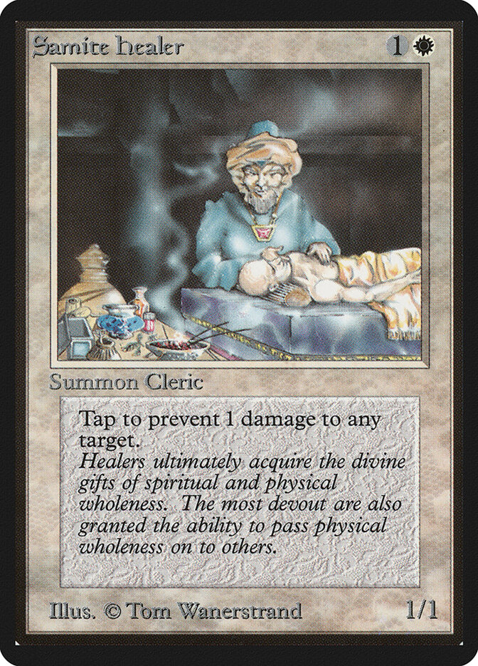 Samite Healer — Limited Edition Beta 38/302
