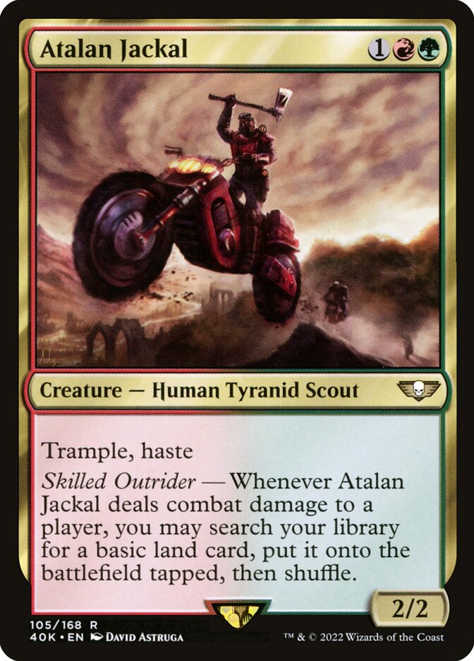 Atalan Jackal — Warhammer 40,000 Commander 105/617