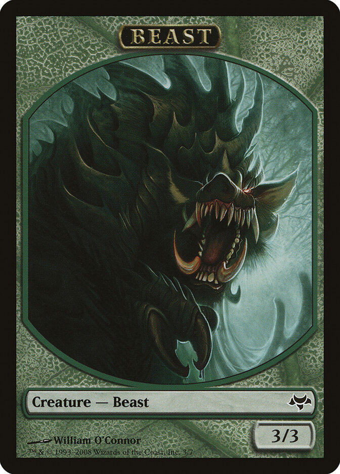 Beast — Eventide Tokens 3/7