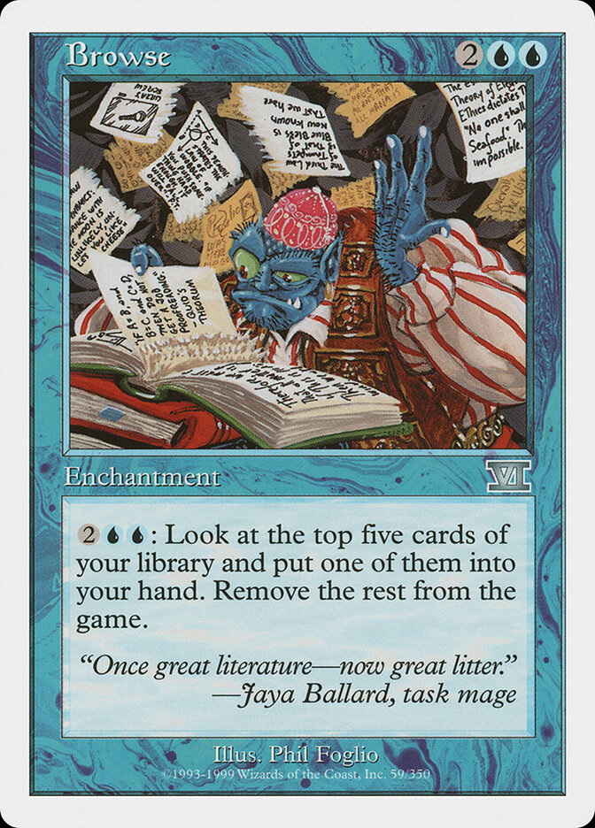 Browse — Classic Sixth Edition 59/351