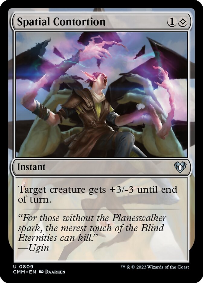 Spatial Contortion — Commander Masters 809/1067