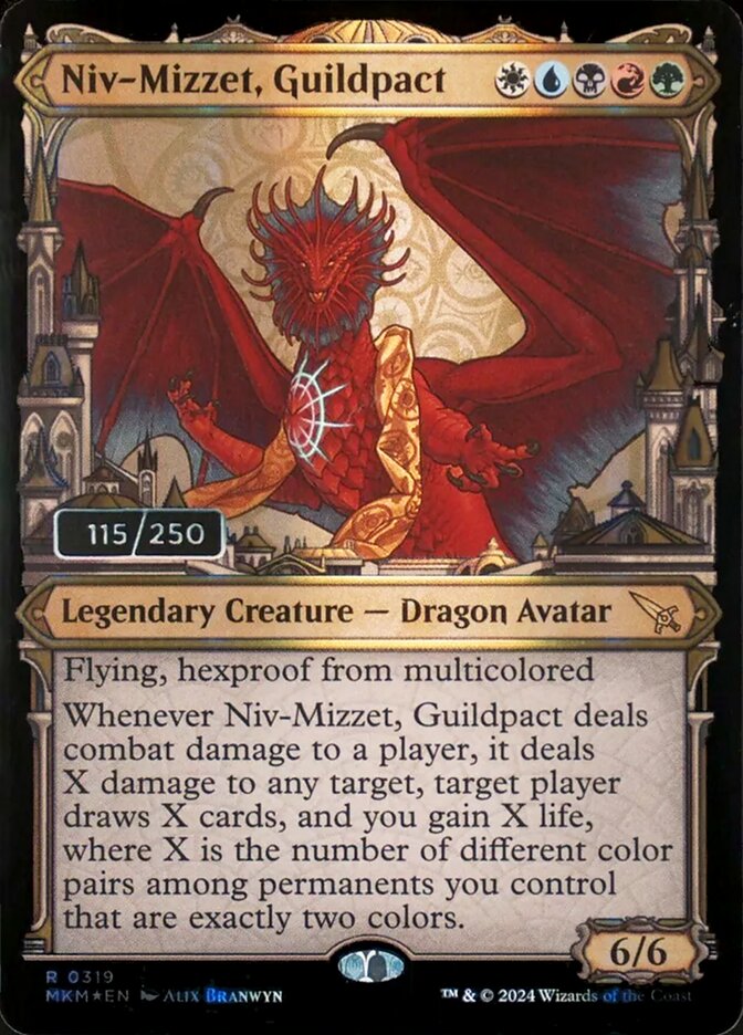 Niv-Mizzet, Guildpact — Murders at Karlov Manor 319z/440