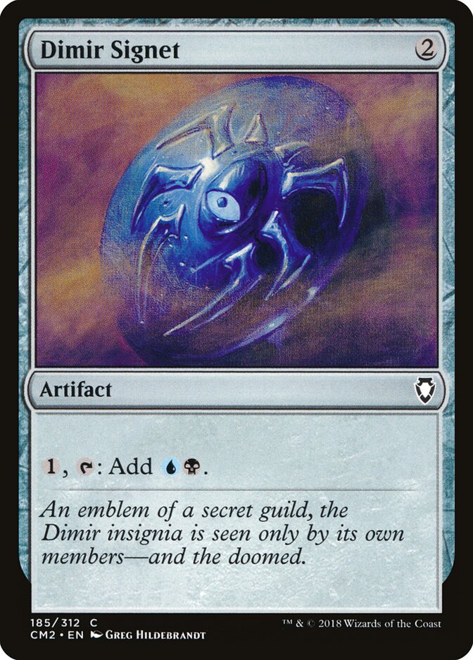 Dimir Signet — Commander Anthology Volume II 185/312