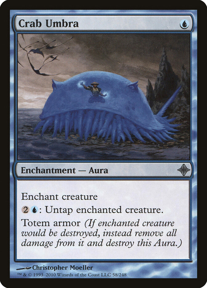 Crab Umbra — Rise of the Eldrazi 58/248