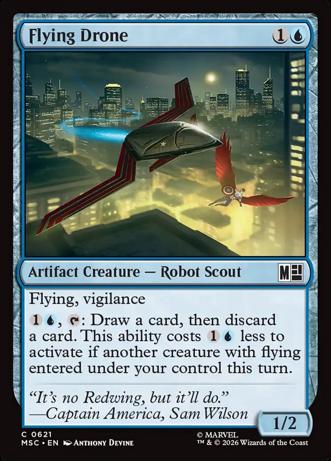Flying Drone — Marvel Super Heroes Commander 621/866