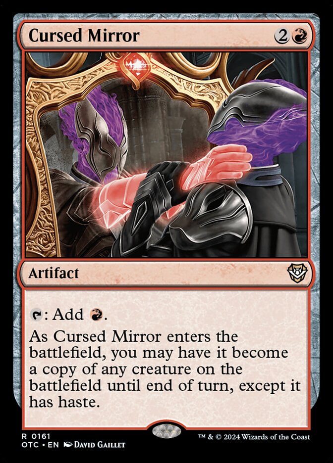 Cursed Mirror — Outlaws of Thunder Junction Commander 161/342