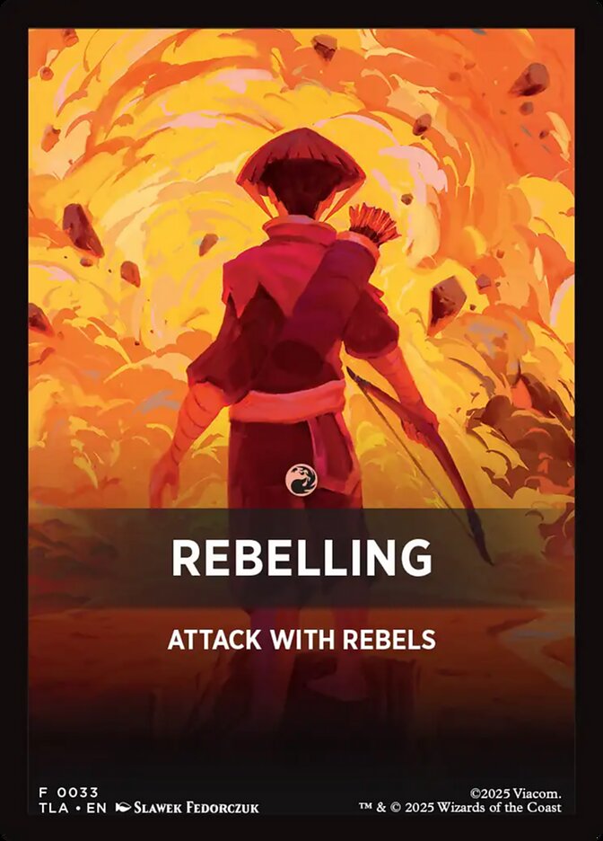 Rebelling — Avatar: The Last Airbender Jumpstart Front Cards 33/46