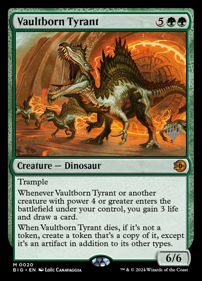 Vaultborn Tyrant — The Big Score Promos 20p/14