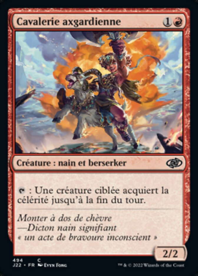 Cavalerie axgardienne — Jumpstart 2022 494/835