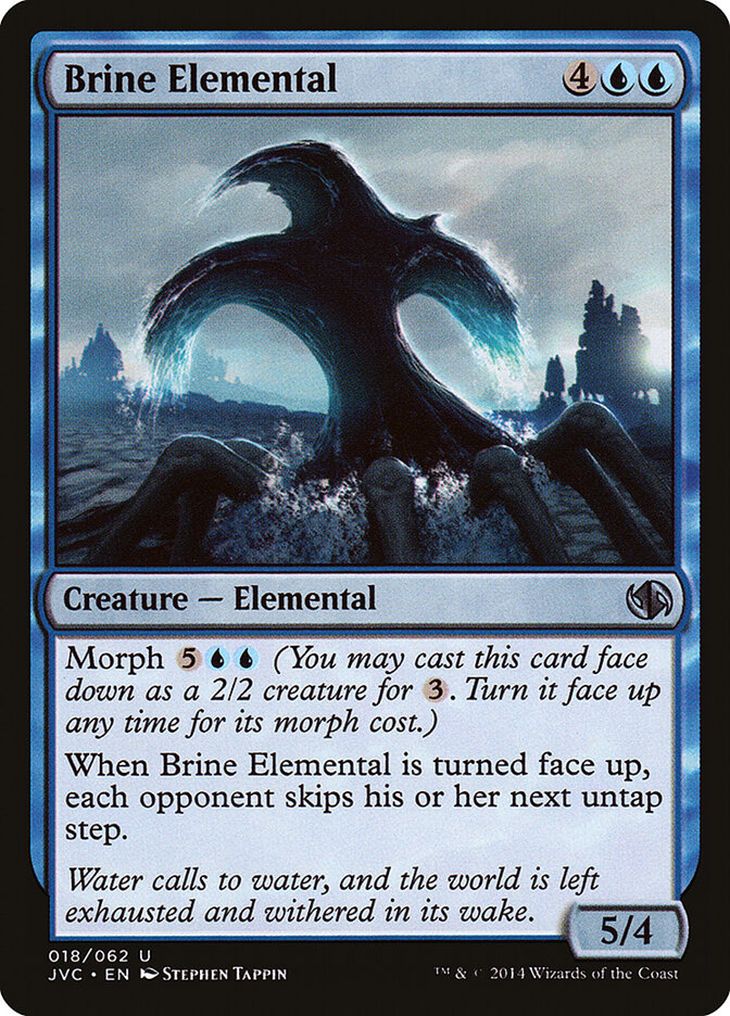 Brine Elemental — Duel Decks Anthology: Jace vs. Chandra 18/62