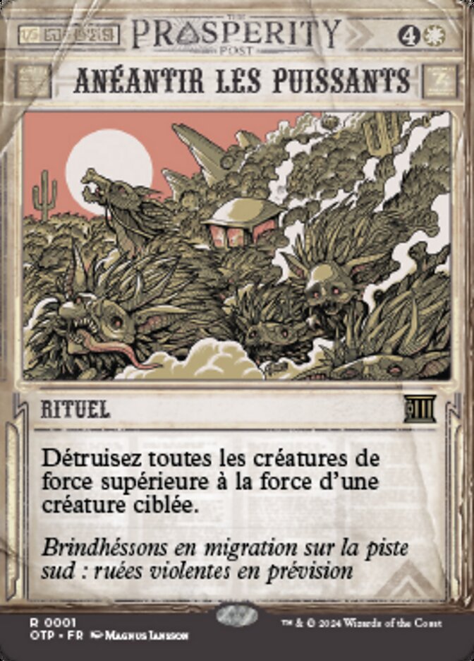 Anéantir les puissants — Breaking News 1/80