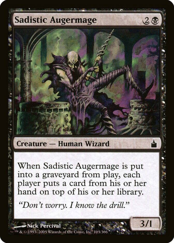Sadistic Augermage — Ravnica: City of Guilds 103/306