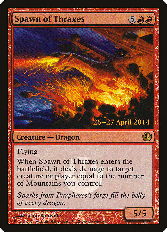 Spawn of Thraxes — Journey into Nyx Promos 112★/10