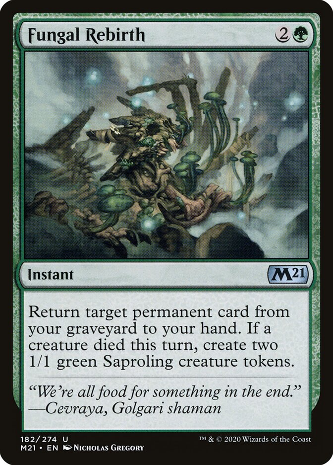 Fungal Rebirth — Core Set 2021 182/397