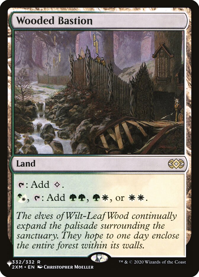 Wooded Bastion — The List 2XM-332/5581
