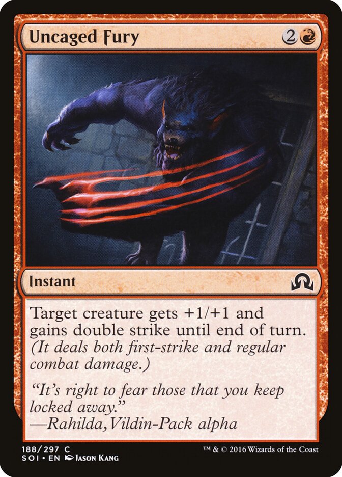 Uncaged Fury — Shadows over Innistrad 188/297