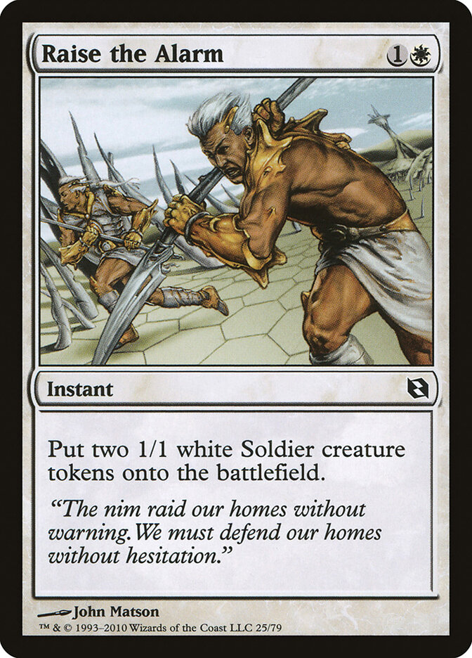 Sonner l'alerte — Duel Decks: Elspeth vs. Tezzeret 25/79