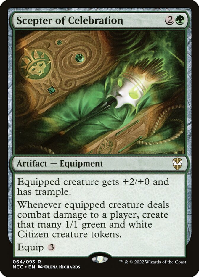 Scepter of Celebration — New Capenna Commander 64/447